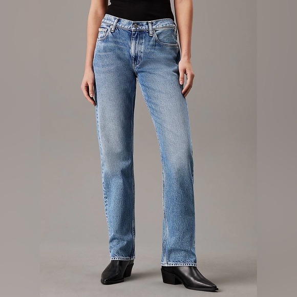 Calvin Klein Denim - Calvin Klein‎ women’s size 32/34 straight leg denim jeans